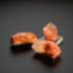 Red Amphibole Rutilated Quartz Crystals