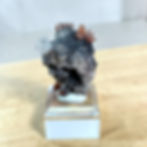 topaz with hyalite opal