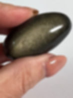 Gold Sheen Obsidian Shiva Stones