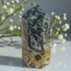 Kambaba Jasper Obelisk Tower