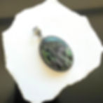 Ruby in Zoisite Pendant