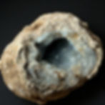 Hyalite Opal Geode UV Reactive