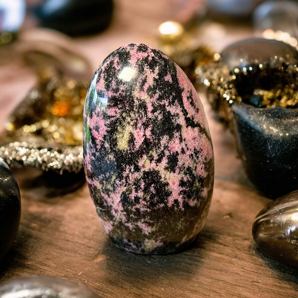 Rhodonite Freeform from Madagascar