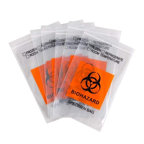 Specimen Biohazard Transport Bags 6x9 Cs/1000 Vitaltek
