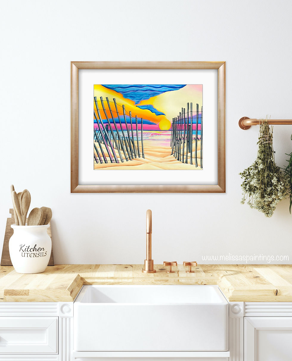 Thumbnail: Dune Fence Sunrise