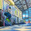 Thumbnail: Skateboarder Art Print