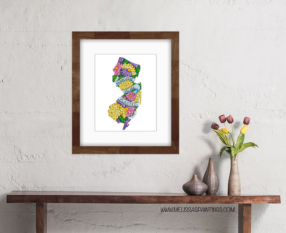 Thumbnail: Garden State Art Print