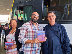 Performance resgata a memória da Vila Paranoá em ação no centro de Brasília