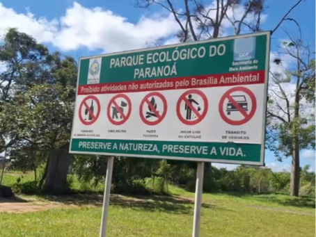 Estudantes do Paranoá e Itapoã participam de visita guiada ao Parque Ecológico Vivencial do Paranoá