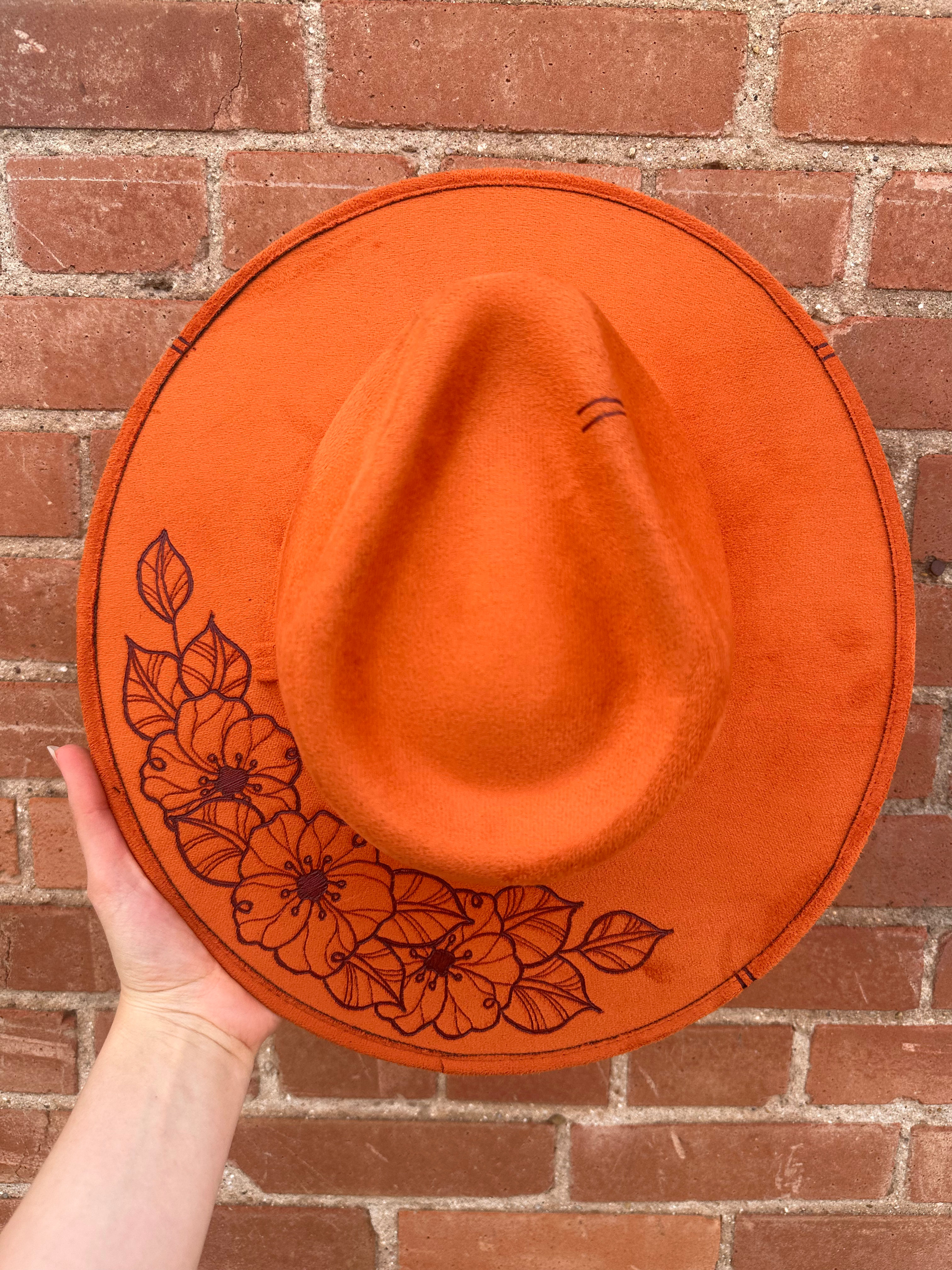 Size Large - Rust Rancher with Poppies