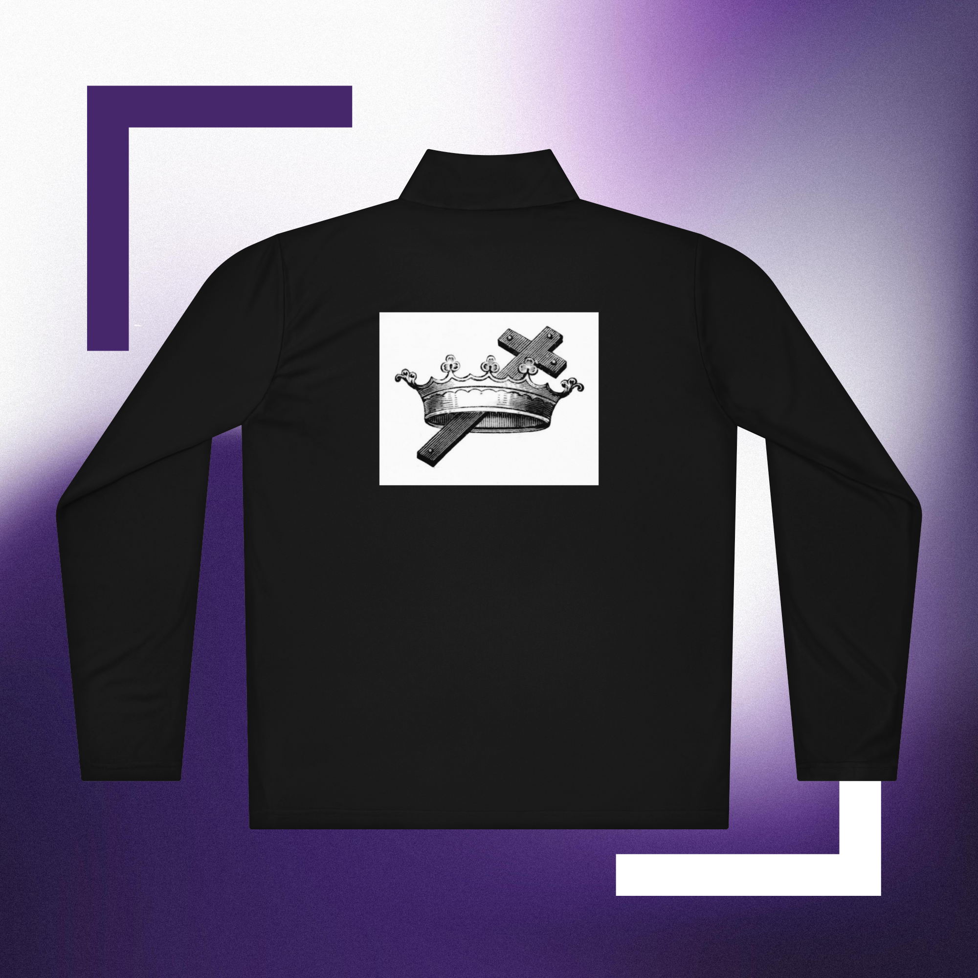 Lightweight quarter-zip pullover
