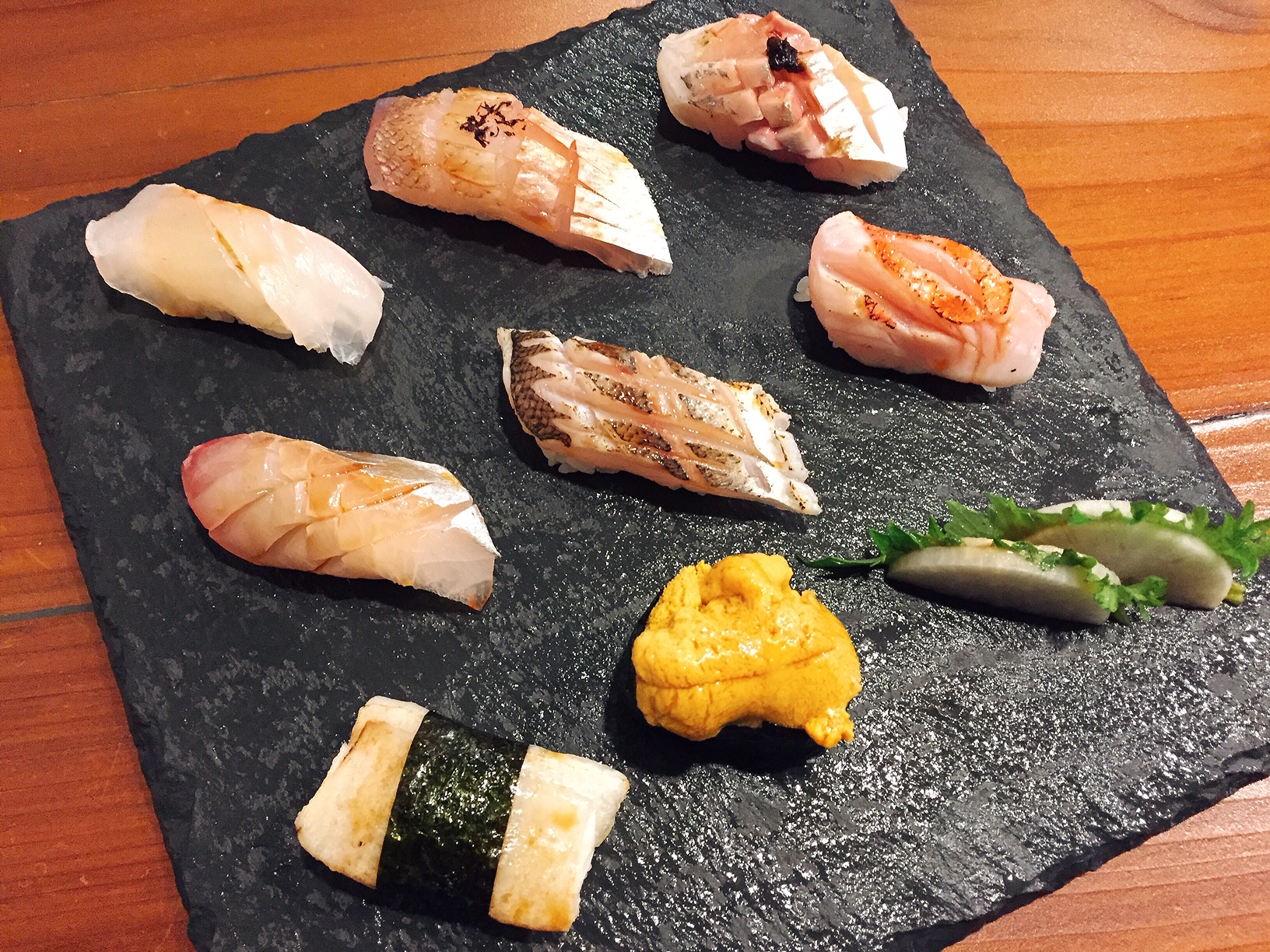 Tsukiji 7 Nigiri and Uni