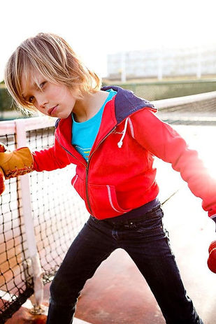 Campagne enfants hiver Le Petit Marcel photographié par Hélène Perry