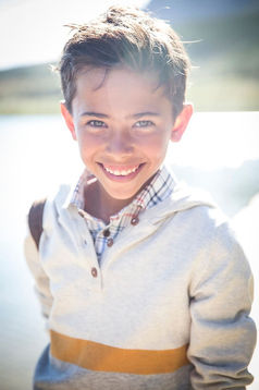 Campagne enfants été Cyrillus Boy photographié par Hélène Perry