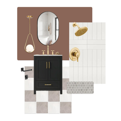 Lower Bathroom Finishes