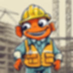 happy Fish in construction clothes building something.jpg
