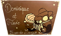 Plaque A4 Personnalisée