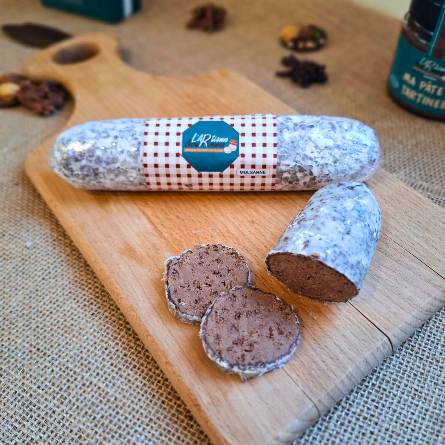 Saucisson Praliné Riz soufflé