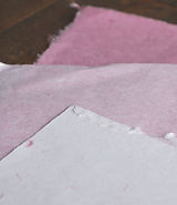 pink handmade washi paper