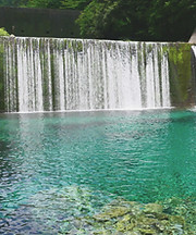 Niyodo River Falls in Kochi Prefecture