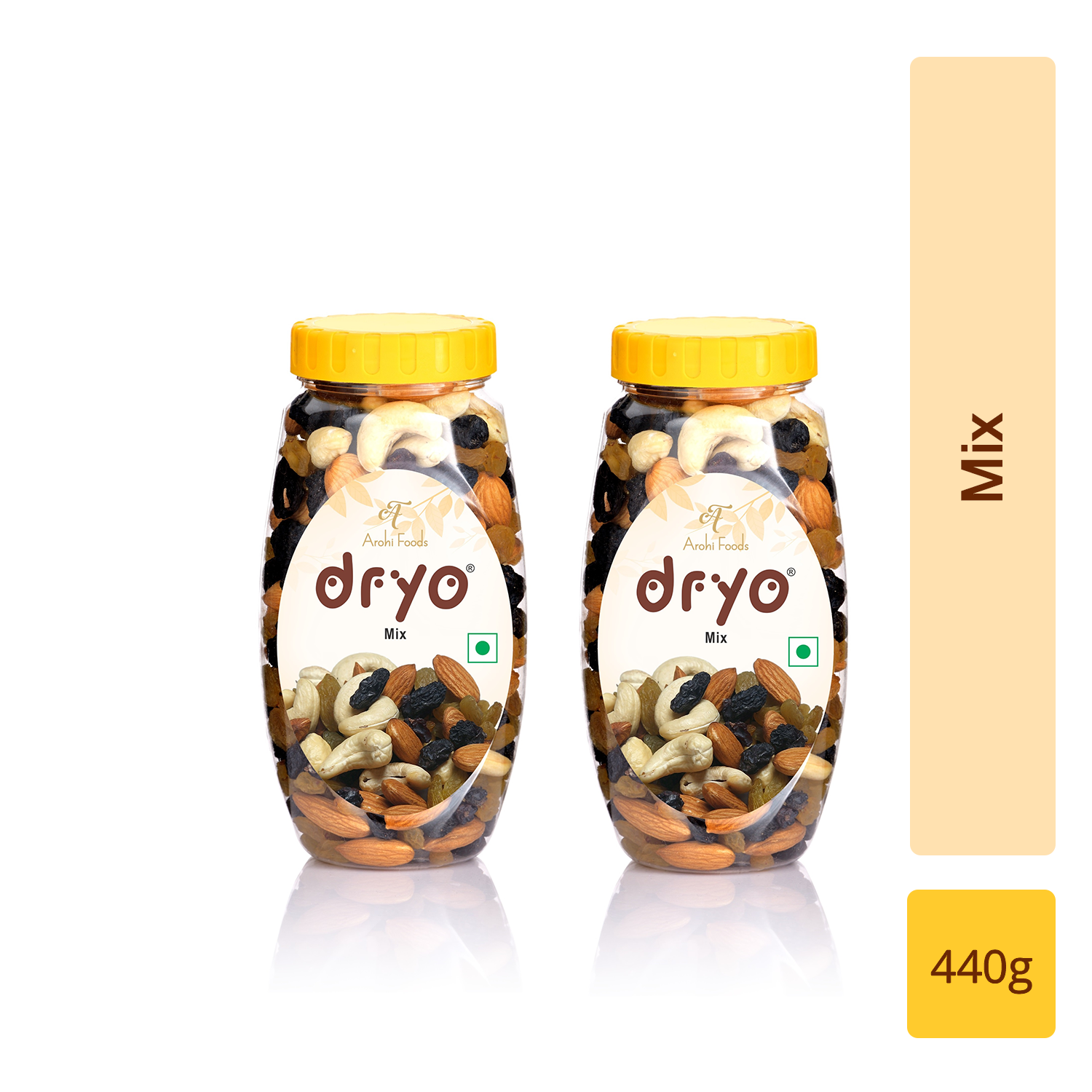 Dry Fruit Mix Nuts 440g (220g x 2 Units)