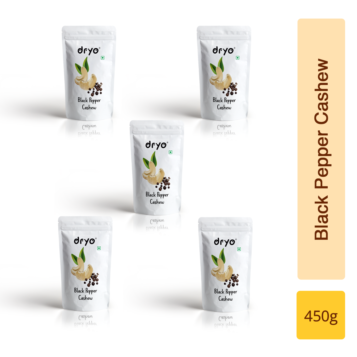 Black Pepper Cashew(90g x 5 Units)