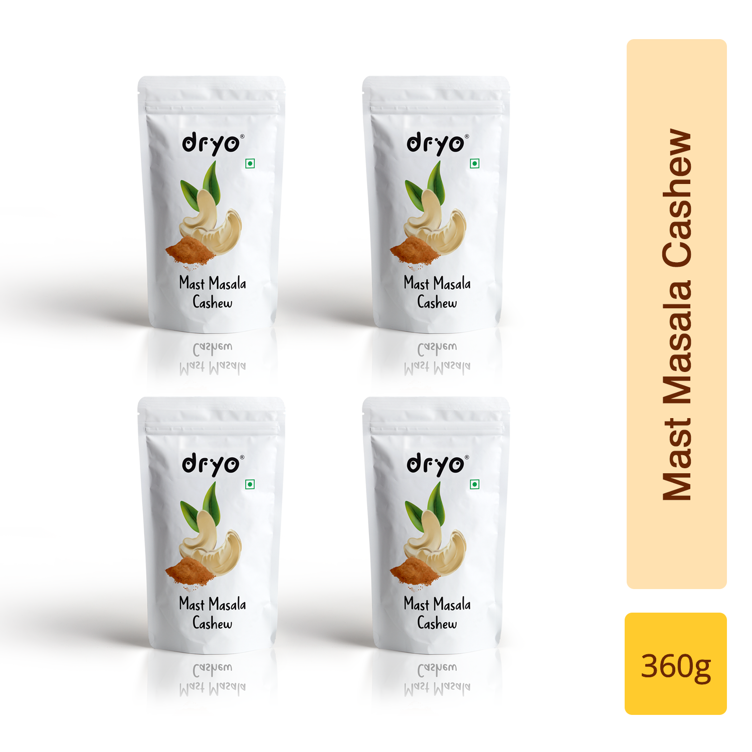Mast Masala Cashew 90gm (Pack of 4)