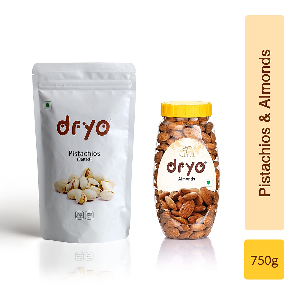 Pistachio 500g & Almond 250g