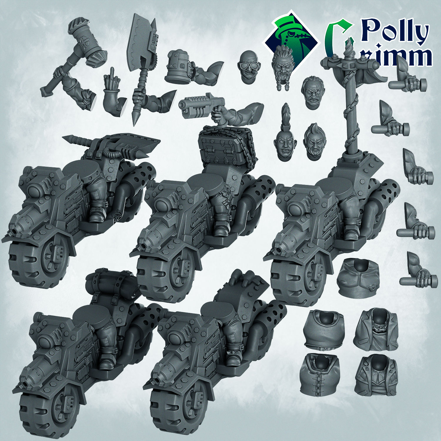 Galaxy Dwarf Bikers Bundle Pack