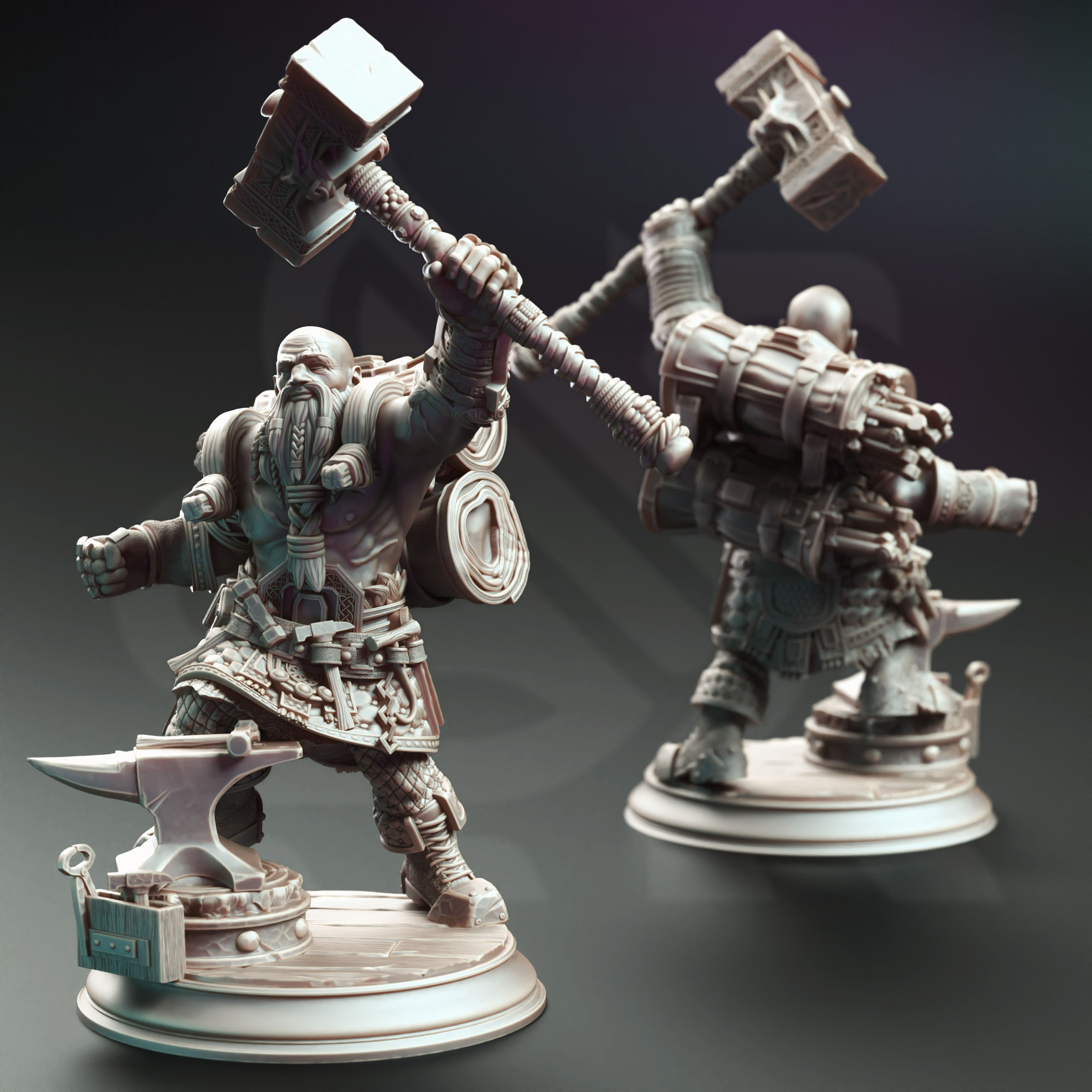 Lochren Ishtrak Hammerfist – Dwarven Blacksmith
