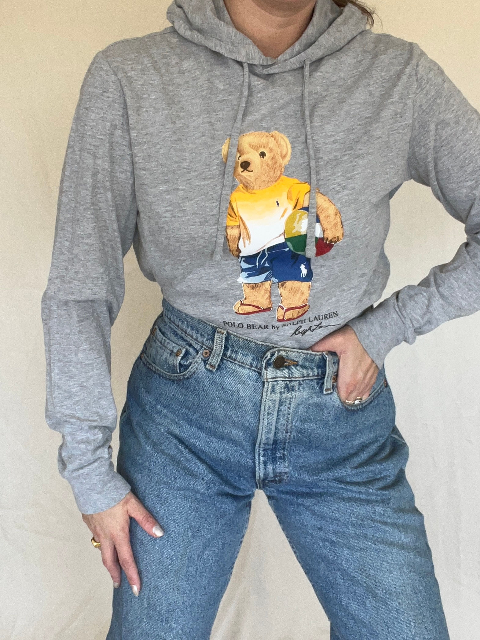 Ralph Lauren bear Tshirt hat