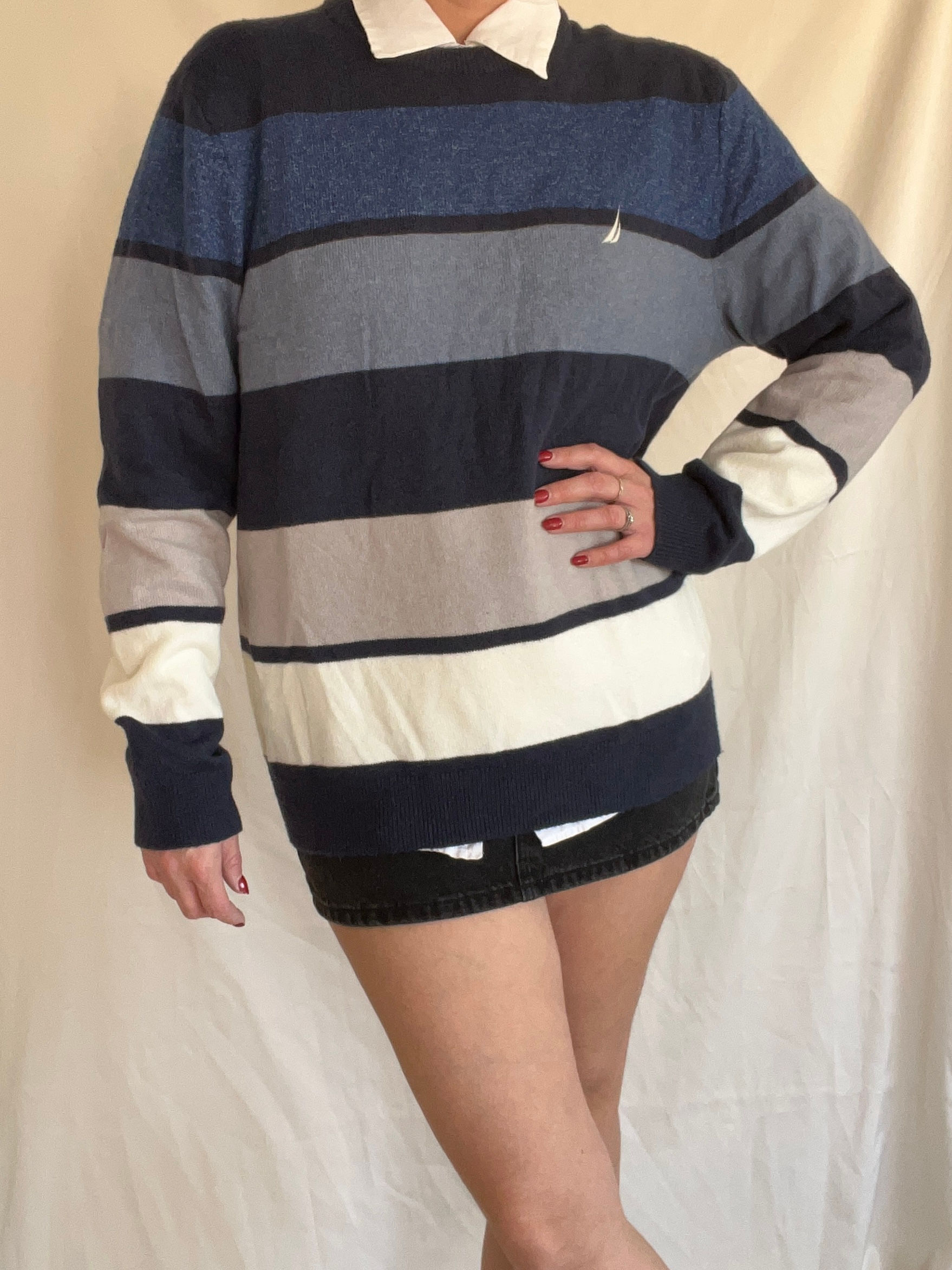 Nautica Amazing Stripes knit 