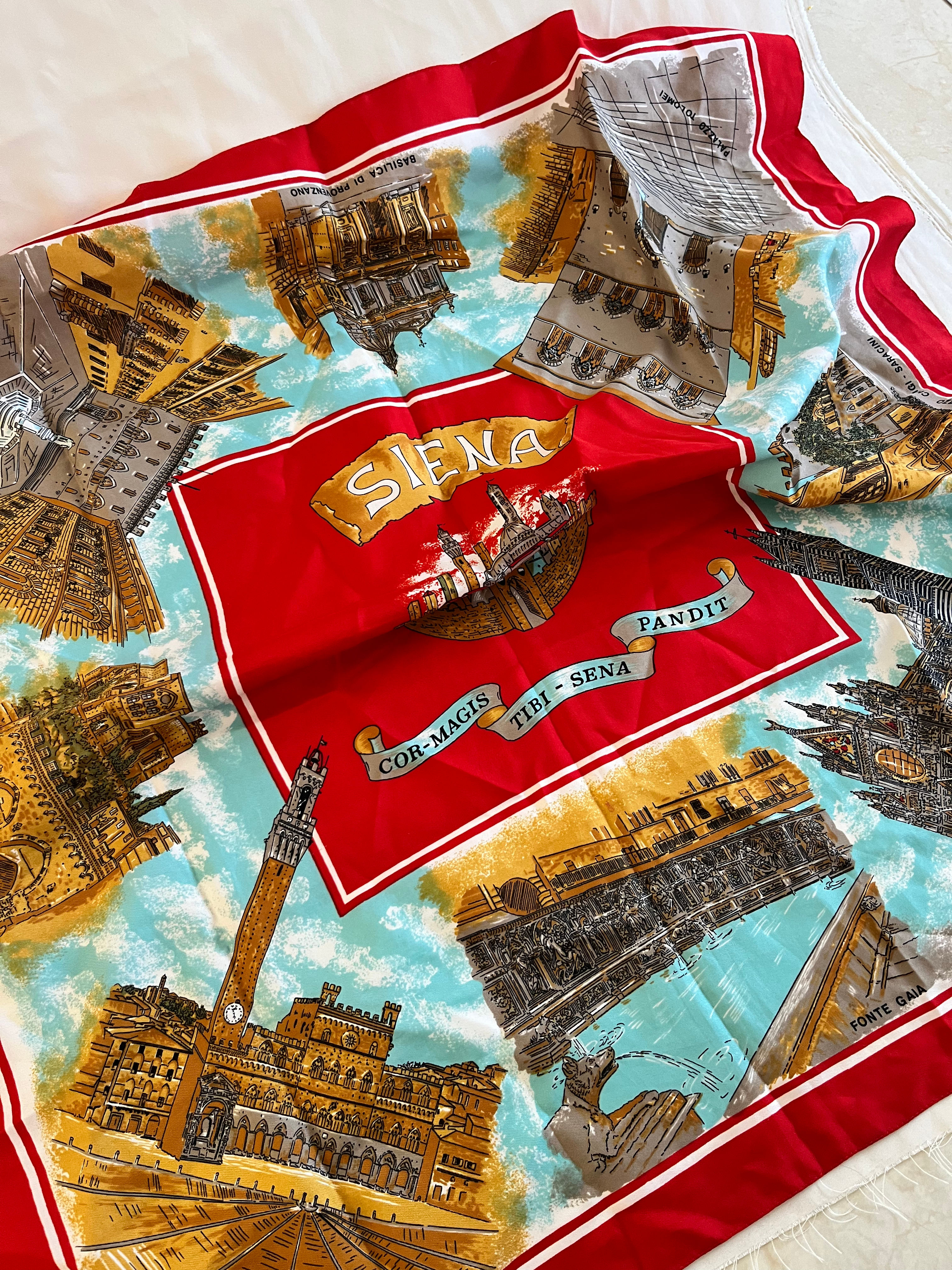מטפחת וינטג׳ siena