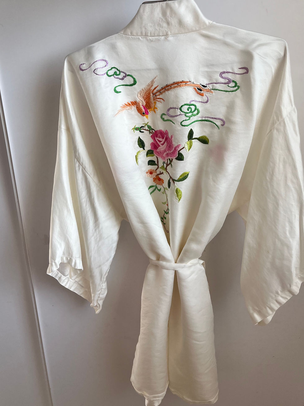 תמונה ממוזערת: Silk Vintage Kimono hand made 