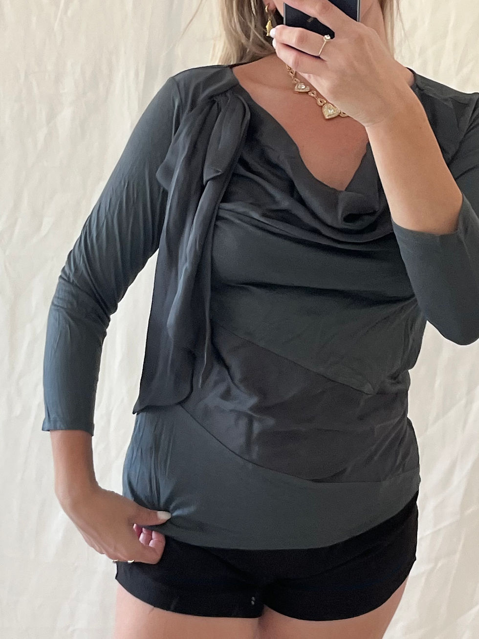 תמונה ממוזערת: Ann Taylor Shirt with Details 