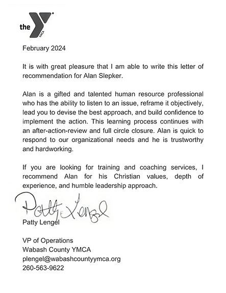 Positive Testimonial for HR Ideas Unlimited