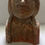 Thumbnail: Comanche Pottery Texas Sitting Bull Bust Lakota Tribal Chief Carved Statue 1992