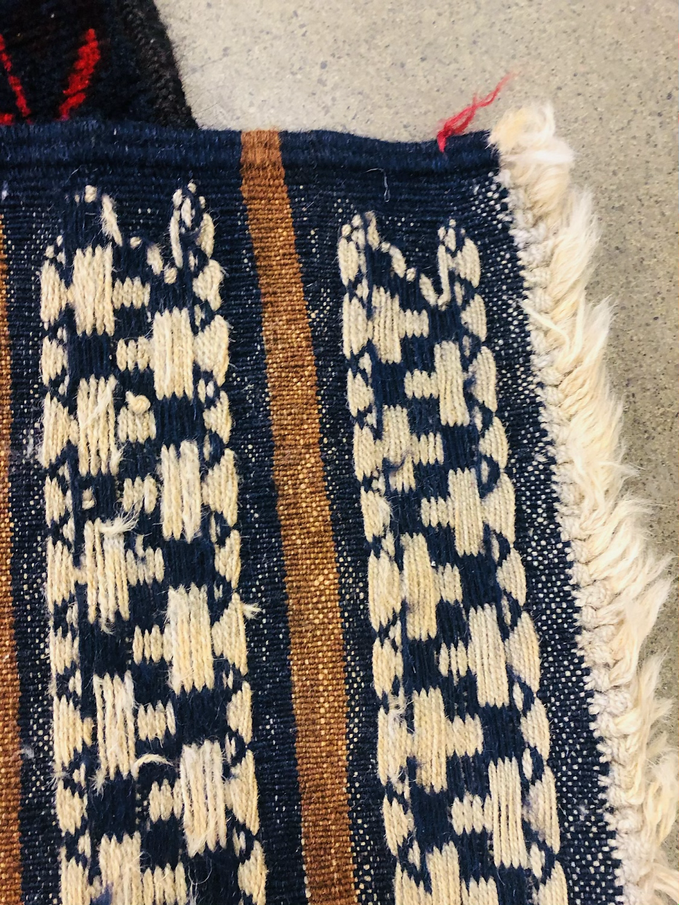 Thumbnail: Persian Beluch handmade wool area rug