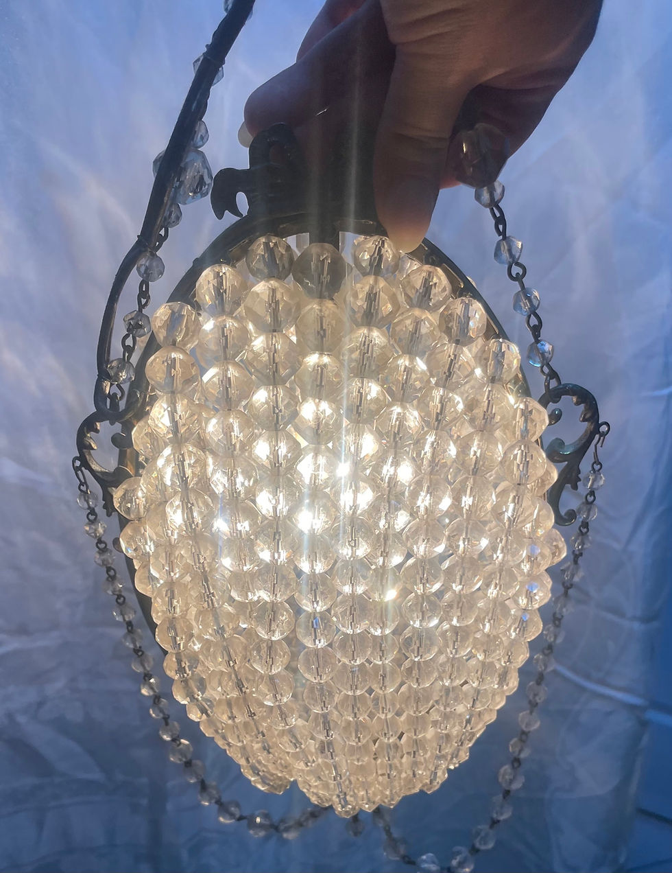 Thumbnail: Antique French Louis XV hanging light