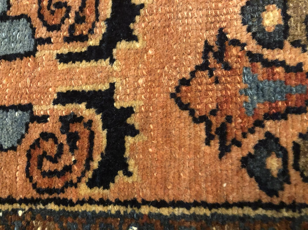 Thumbnail: Antique Persian Sarouk Handmade Wool Rug