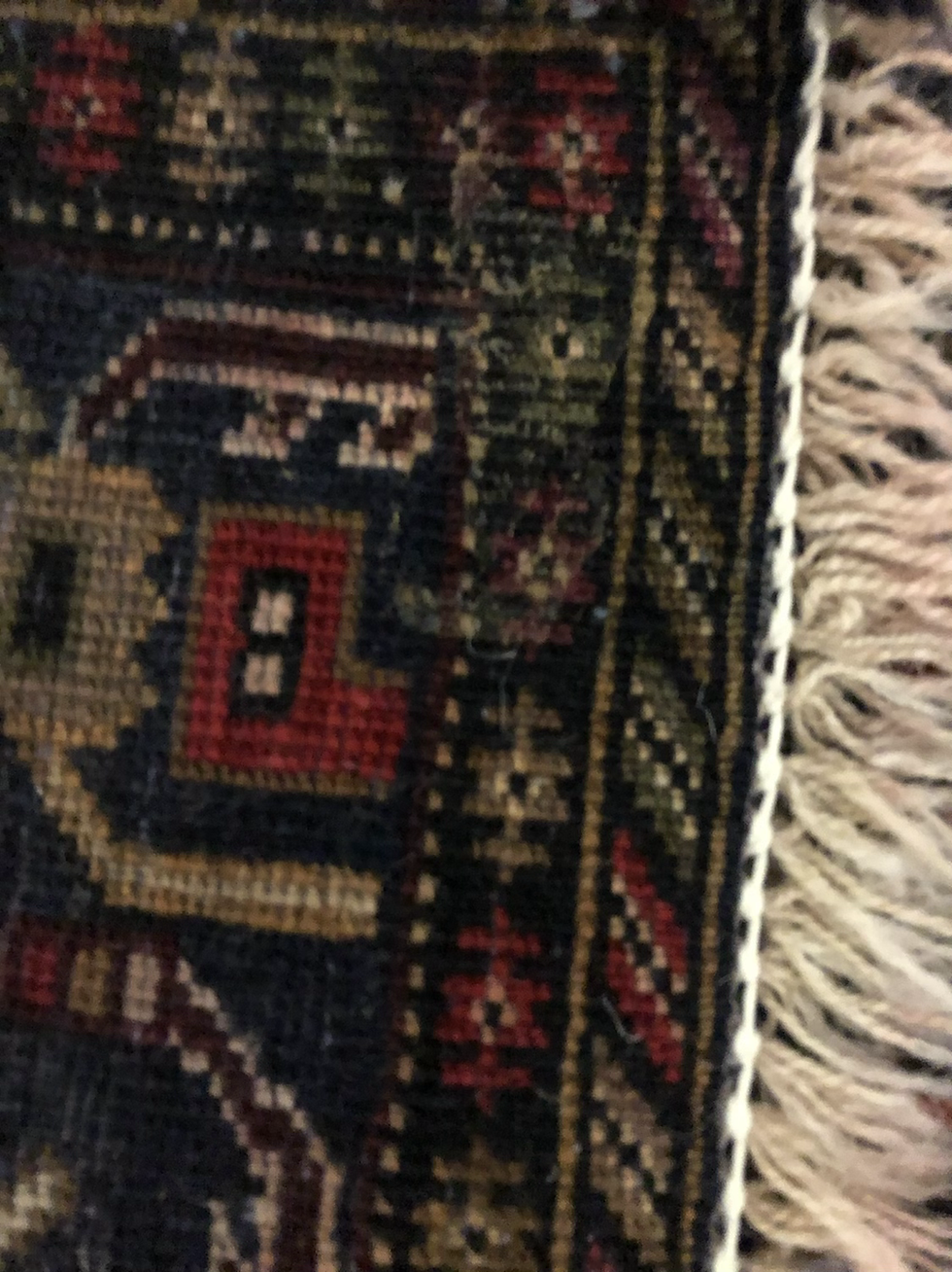 Thumbnail: Vintage beluch handmade wool rug
