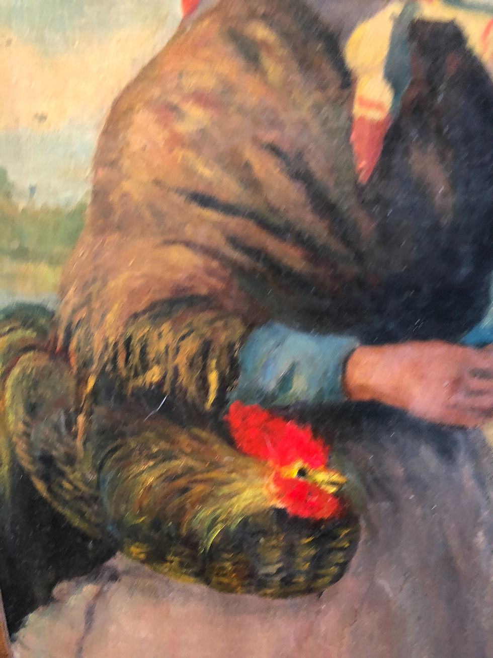 Thumbnail: Signed oil painting