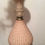 Thumbnail: Antique french opaline pink glass lamp