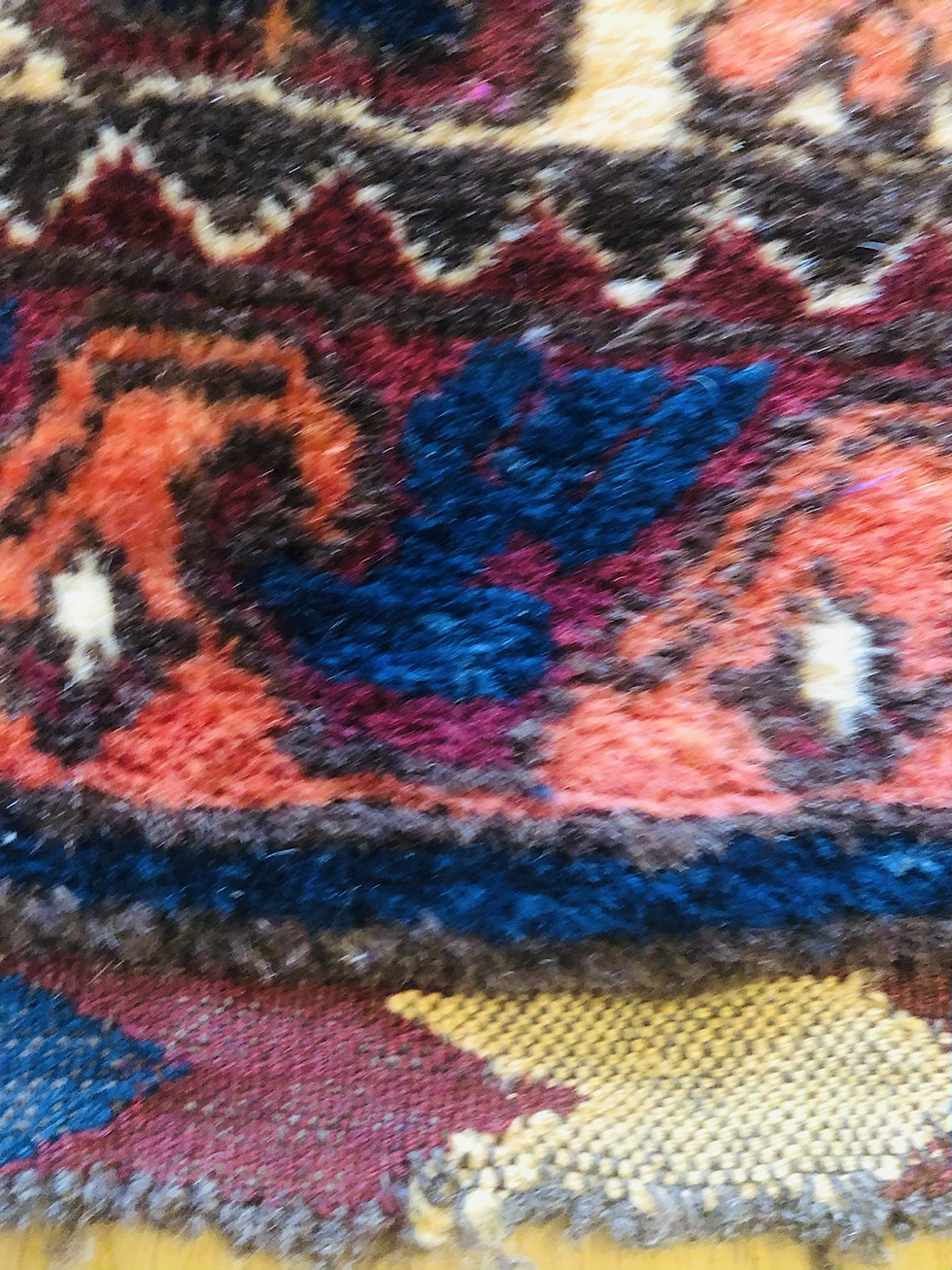 Thumbnail: Caucasian Handmade wool area rug