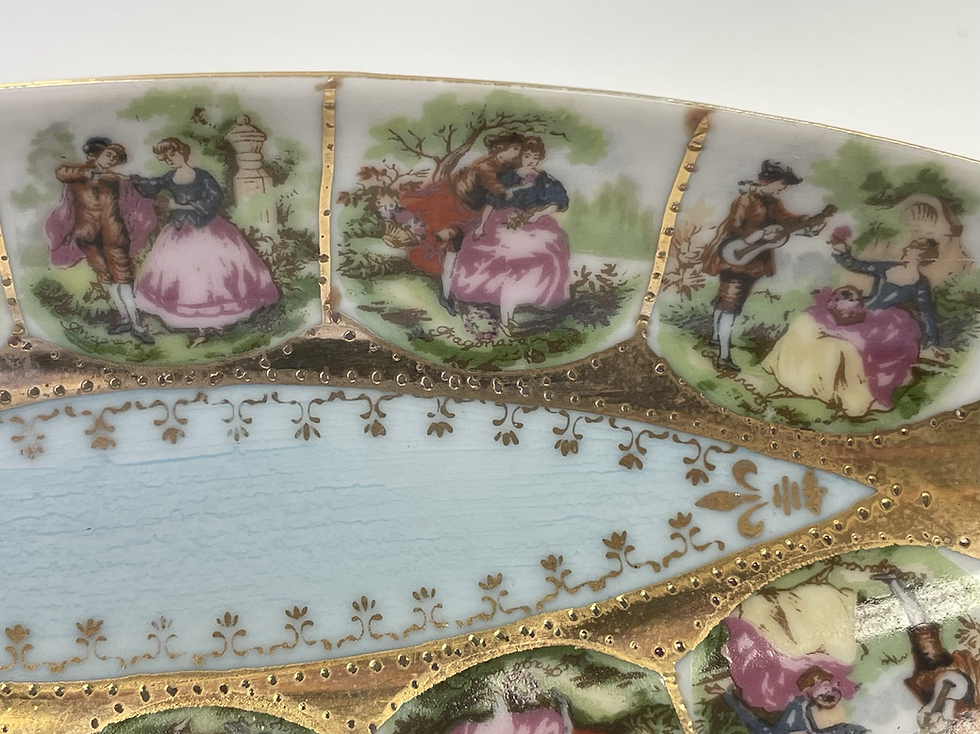 Thumbnail: Old Austrian Love Story Olive Dish