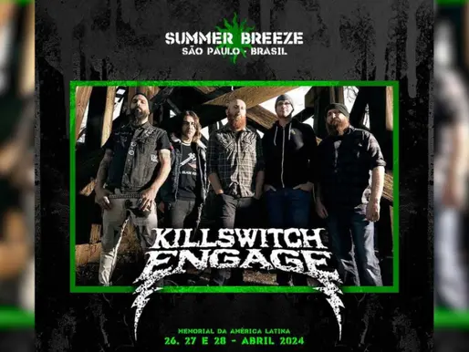 Summer Breeze Brasil 2024 anuncia Killswitch Engage, The 69 Eyes, Tygers of Pan Tang e Sinistra