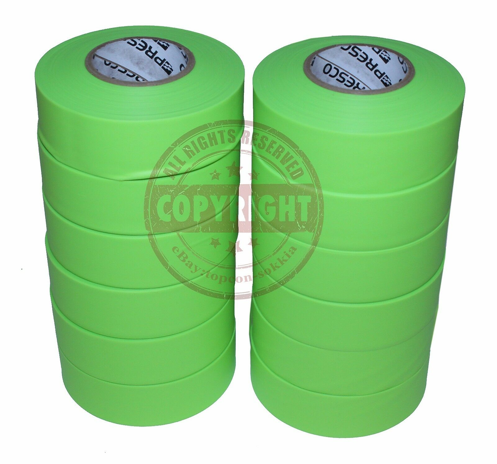 Thumbnail: Presco Surveyors Solid Color Flagging