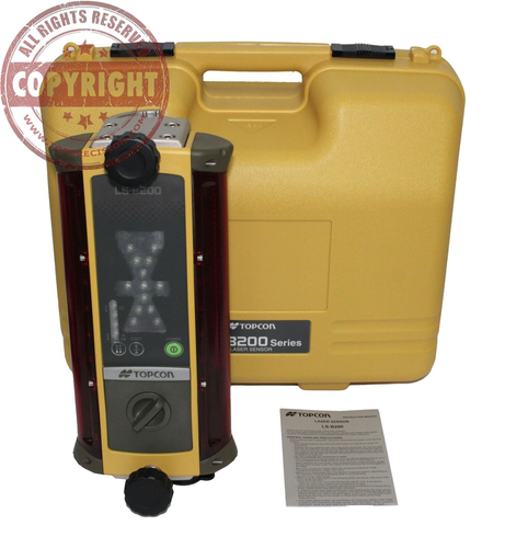 TOPCON LS-B200 レベルチェッカー ケース付き Topcon LS-B200 Machine Control Laser Receiver