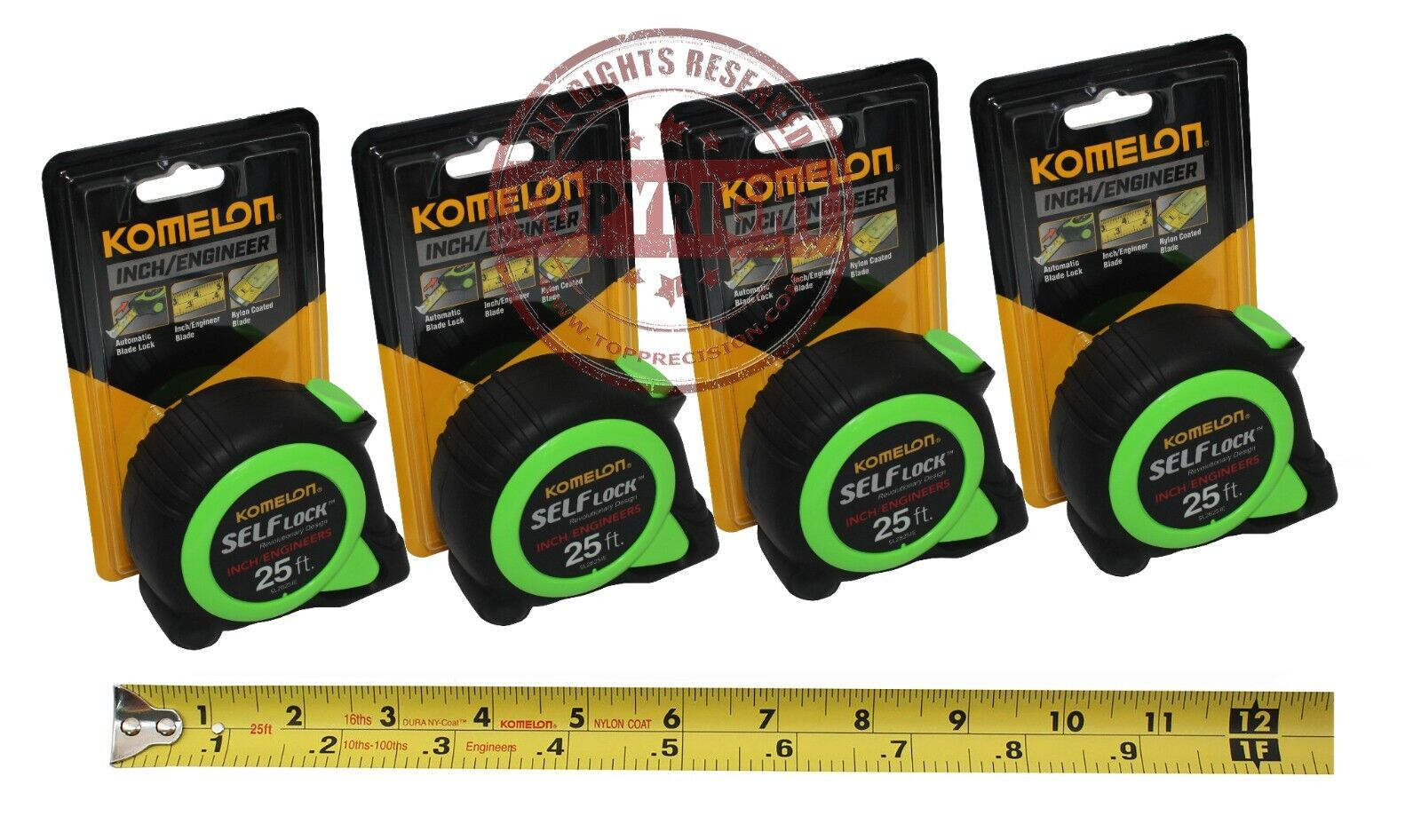 Komelon SL2825IE 25' Tape Measure