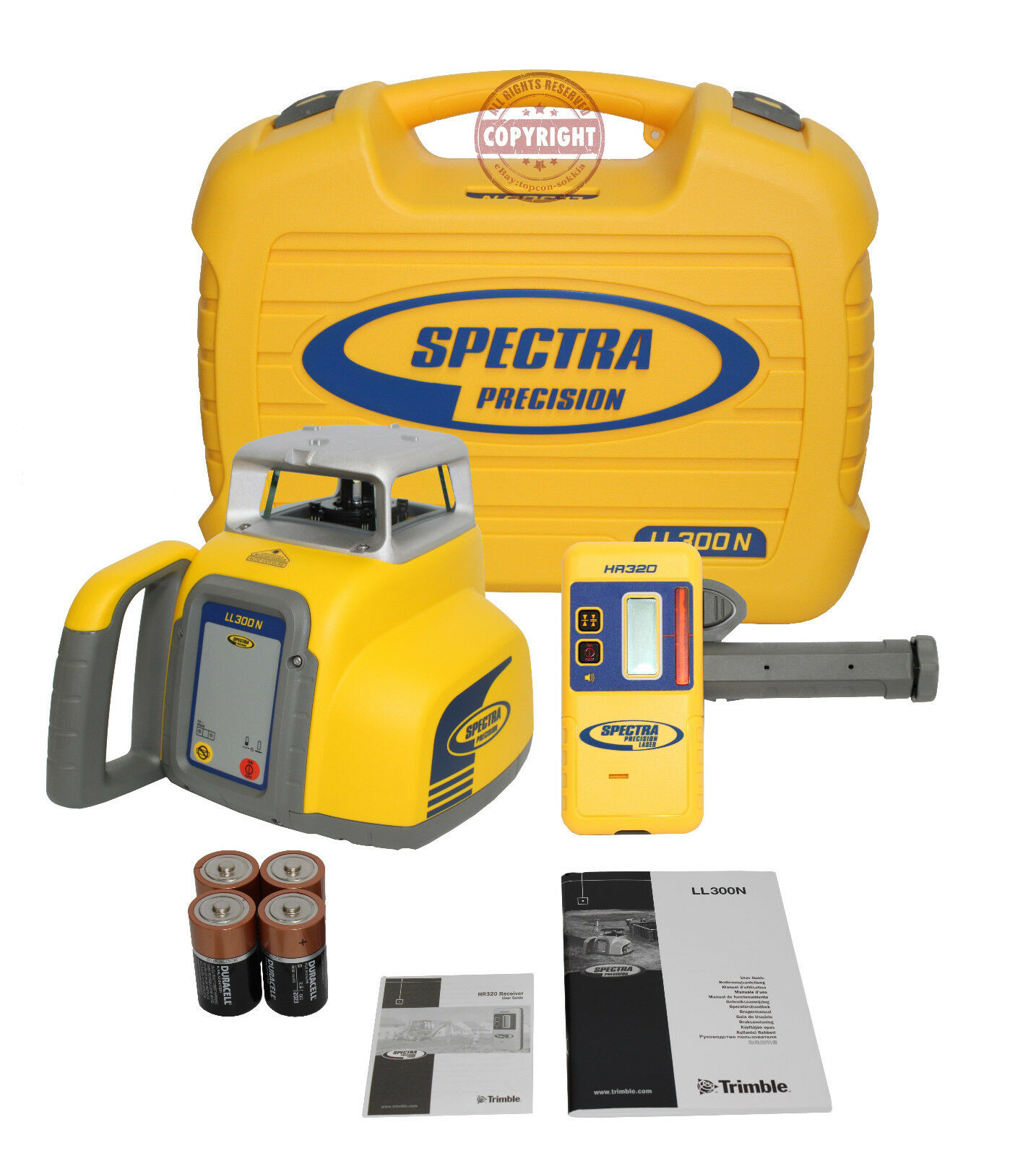 Spectra Precision LL300N Self Leveling Rotary Laser Level